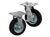 PNEUMATIC, SOLID &amp; FLAT-FREE CASTERS - SOLID MONOPRENE WHEELS