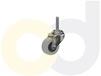 THREADED STEM CASTERS - THERMO-RUBBER WHEELS