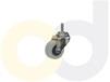 THREADED STEM CASTERS - THERMO-RUBBER WHEELS