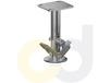 CASTERDEPOT FLOOR LOCKS - STAINLESS STEEL PEDAL STYLE