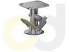 CASTERDEPOT FLOOR LOCKS - STAINLESS STEEL PEDAL STYLE