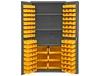 HEAVY DUTY ALL-WELDED BIN &amp; SHELF 14 GA. STEEL STORAGE CABINETS