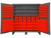 HEAVY DUTY STORAGE CABINETS WITH HOOK-ON BINS