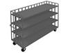 OPEN PORTABLE SHELF CART