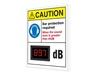ELECTRONIC DECIBEL METER SIGNS