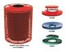 EXPANDED METAL RECEPTACLES & LIDS