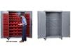 HIGH CAPACITY STORAGE BIN CABINET