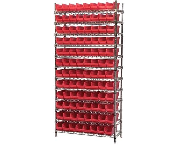 SHELF BIN WIRE SYSTEMS