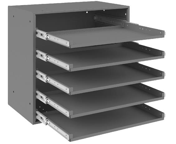 COMPARTMENT BOX SLIDE RACKS