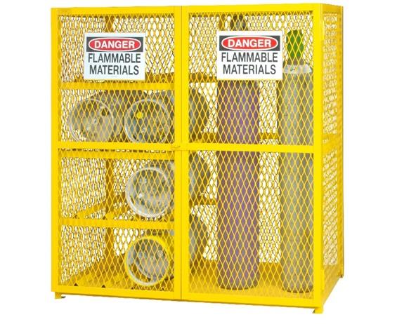 GAS CYLINDER STORAGE CABINETS