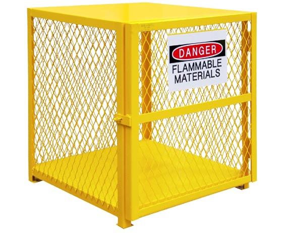 GAS CYLINDER STORAGE CABINETS