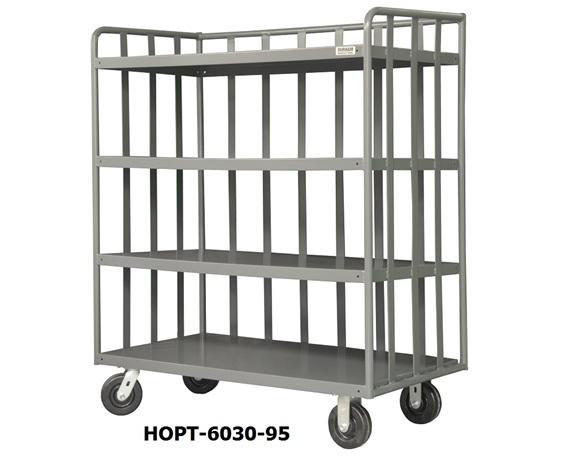 OPEN PORTABLE SHELF CART