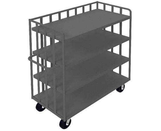 OPEN PORTABLE SHELF CART