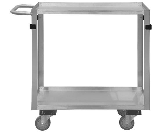 STAINLESS STEEL SHELF STOCK CARTS