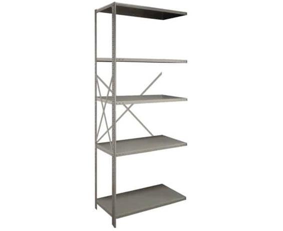 BEADED POST INDUSTRIAL CLIP SHELVING