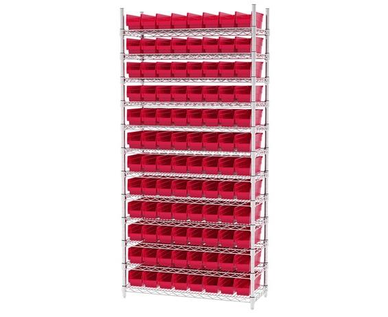SHELF BIN WIRE SYSTEMS