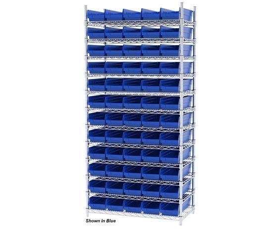 SHELF BIN WIRE SYSTEMS