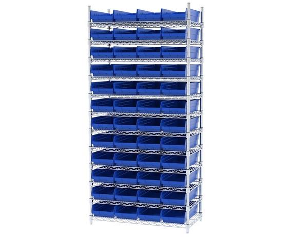 SHELF BIN WIRE SYSTEMS