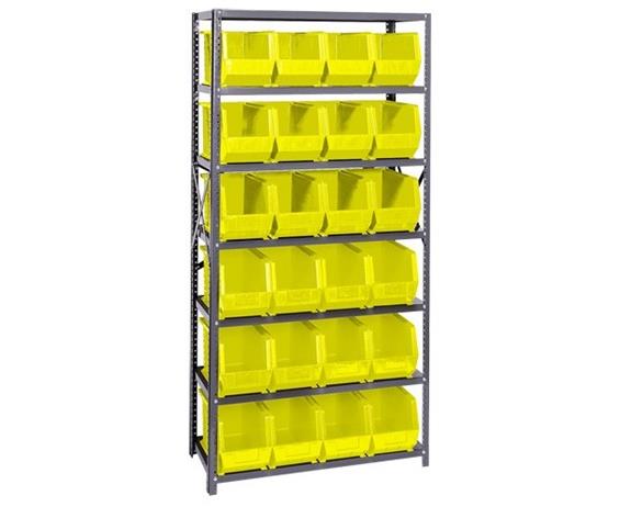 GIANT OPEN HOPPER BIN STORAGE SYSTEM