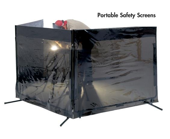 TRANSPARENT VINYL WELDING SCREENS
