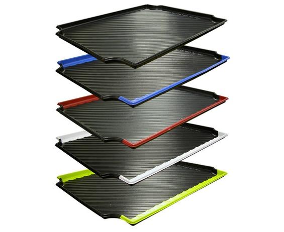CONTAINMENT TRAYS FOR DURA-SHELF&#174; PLASTIC BULK SHELVING 