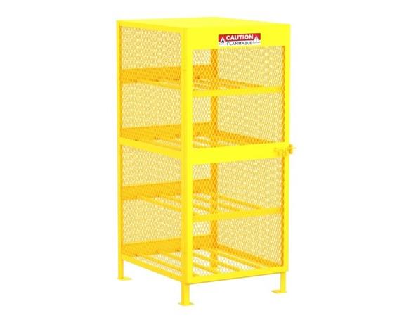 GAS CYLINDER STORAGE CABINETS