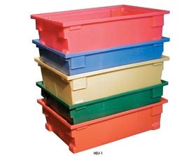 HEAVY-DUTY MOLDED PLASTIC CONTAINERS