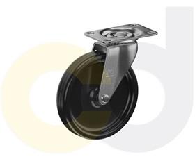TOP PLATE CASTERS- POLYOLEFIN WHEELS