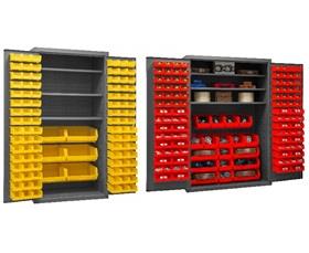 16 GAUGE CABINETS WITH HOOK-ON-BINS&#174; AND SHELVES