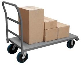 LOW DECK STEEL PLATFORM TRUCKS