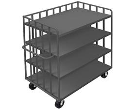 OPEN PORTABLE SHELF CART