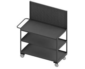 SHELF CARTS/WORKSTATIONS WITH PANELS