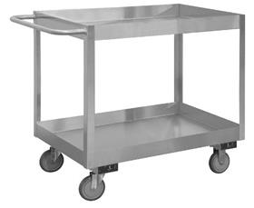 STAINLESS STEEL SHELF STOCK CARTS