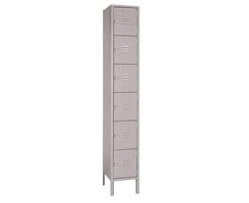SIX TIER STEEL LOCKERS