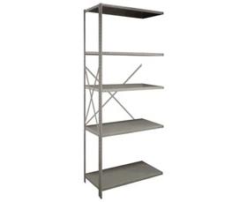 BEADED POST INDUSTRIAL CLIP SHELVING