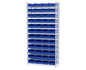SHELF BIN WIRE SYSTEMS