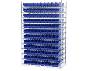 SHELF BIN WIRE SYSTEMS