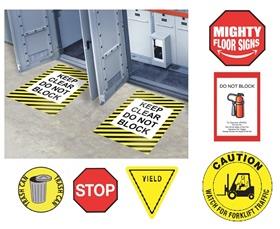 MIGHTY FLOOR SIGNS