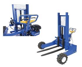 ALL TERRAIN PALLET TRUCK WITH GAS POWERED DRIVE &amp; LIFT