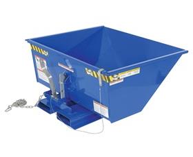 LOW PROFILE D-STYLE SELF-DUMPING HOPPERS