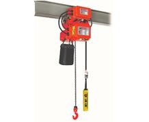 BISON 3-PHASE ELECTRIC CHAIN HOIST WITH MOTORIZED TROLLEY