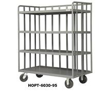 OPEN PORTABLE SHELF CART