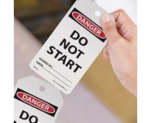 TAGS BY-THE-ROLL GENERAL SAFETY TAGS