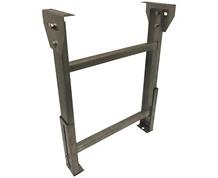 STAINLESS STEEL ROLLER CONVEYORS - ALL STAINLESS STEEL 'H' TYPE SUPPORTS