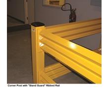 "STAND GUARD" RIBBED RAIL