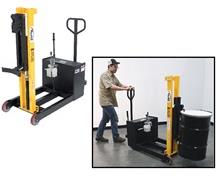 MANUAL COUNTER BALANCED DRUM STACKER